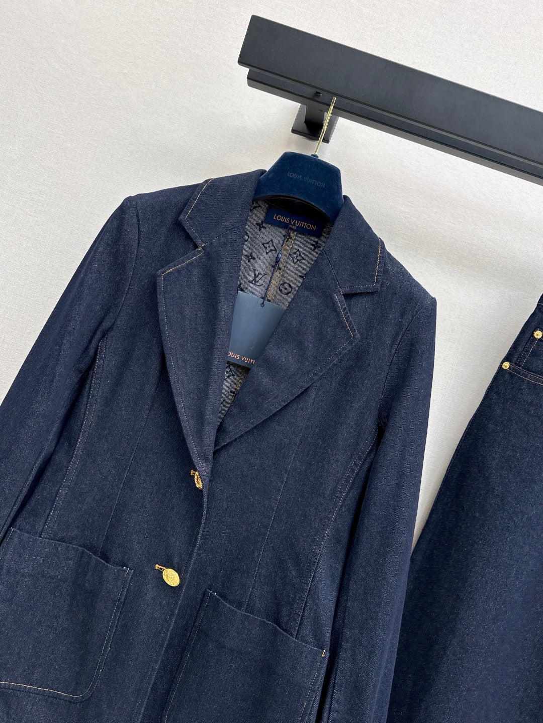 Louis 25fw denim blazer
