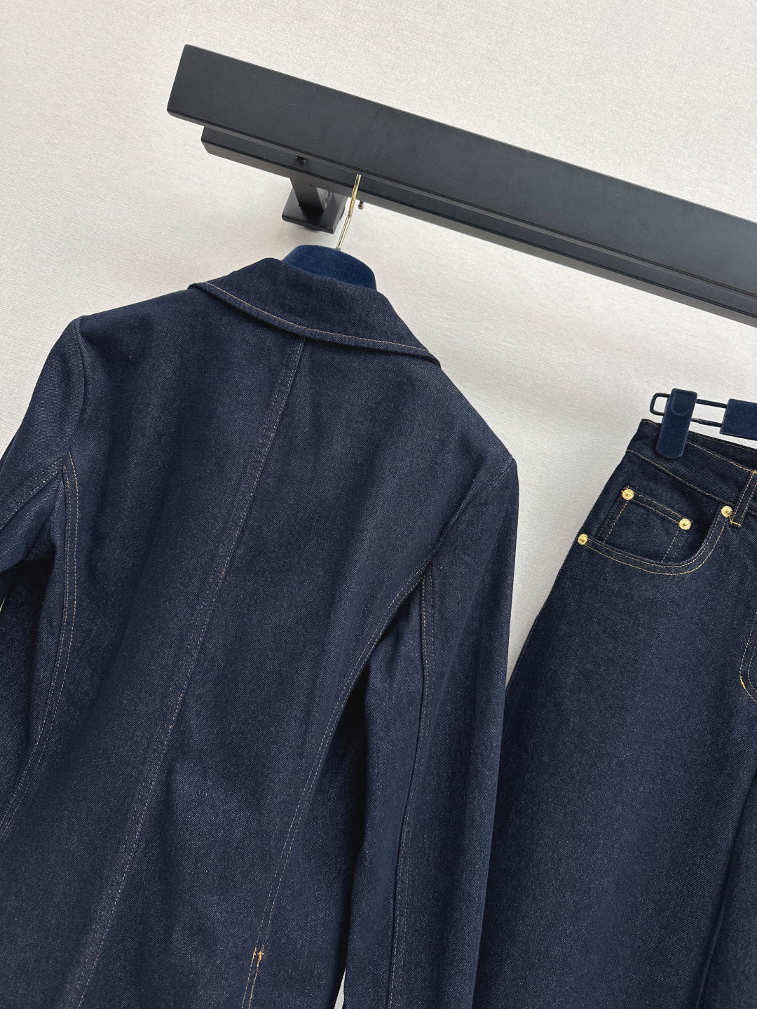 Louis 25fw denim blazer