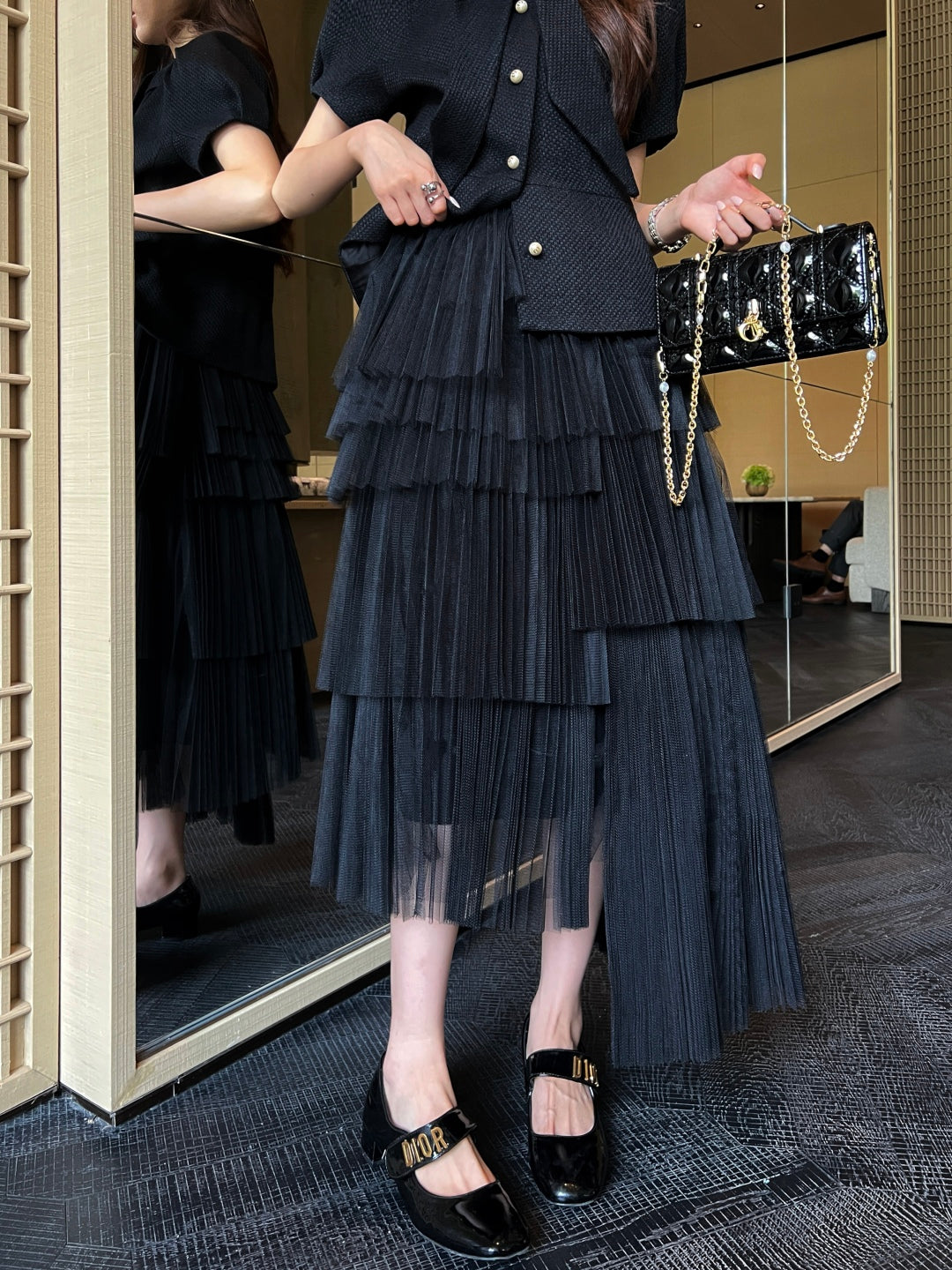 CD 25fw lady skirt