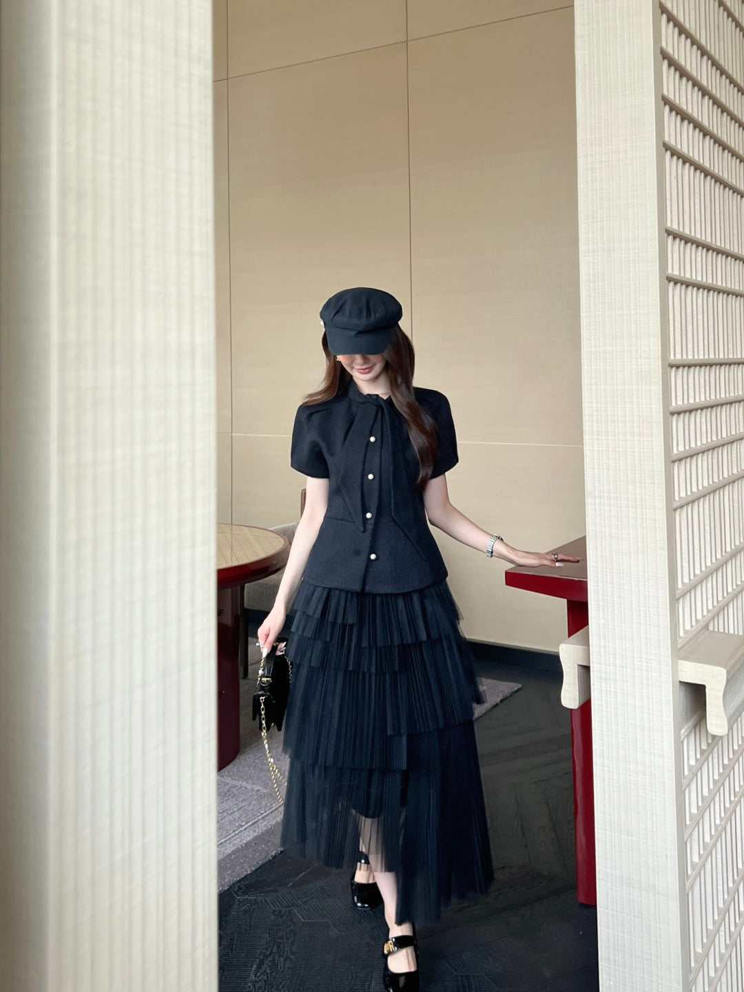 CD 25fw lady skirt
