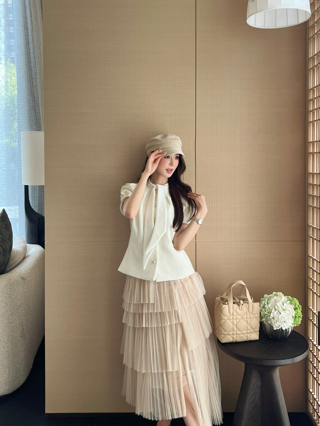 CD 25fw lady skirt