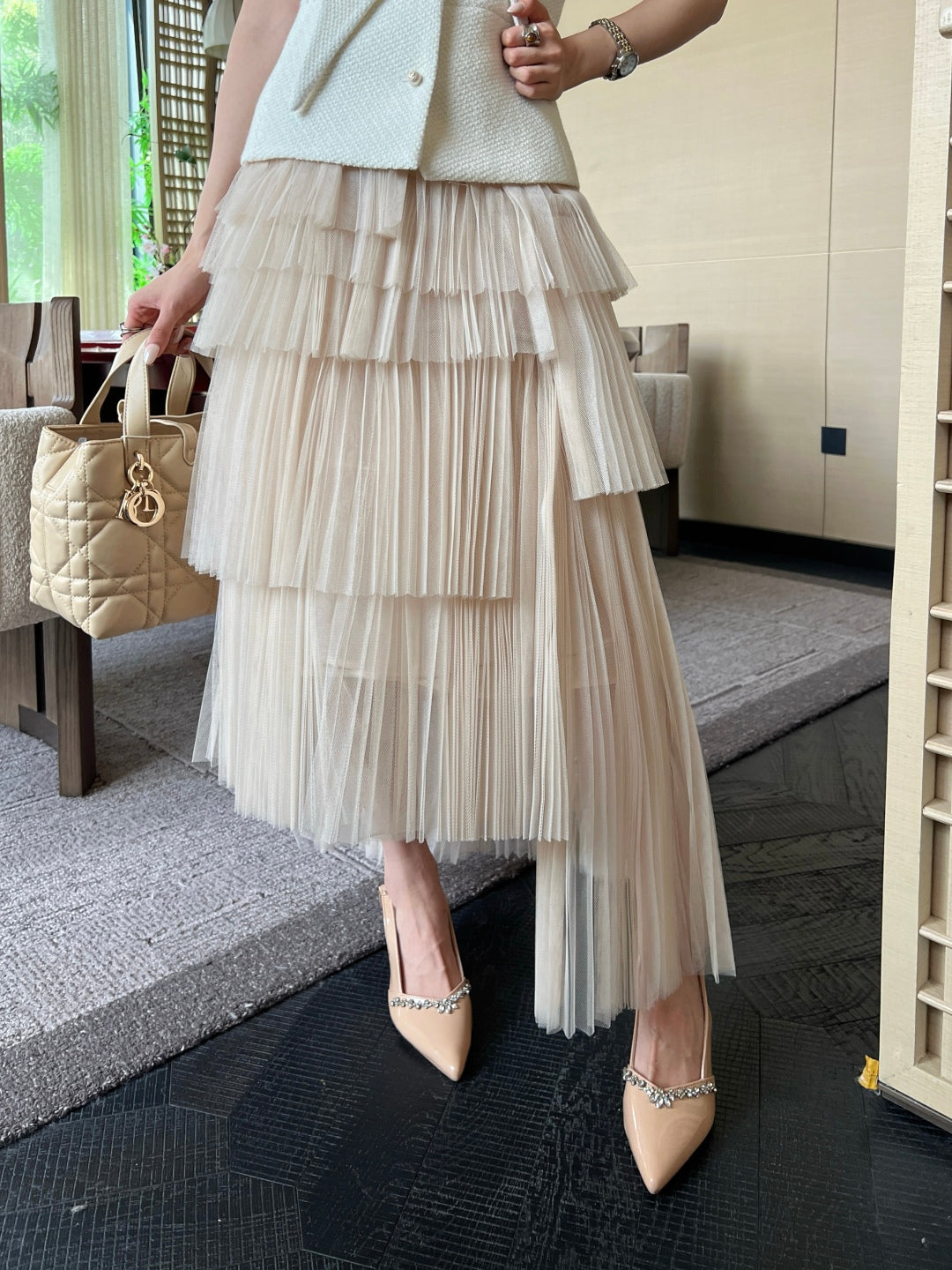 CD 25fw lady skirt