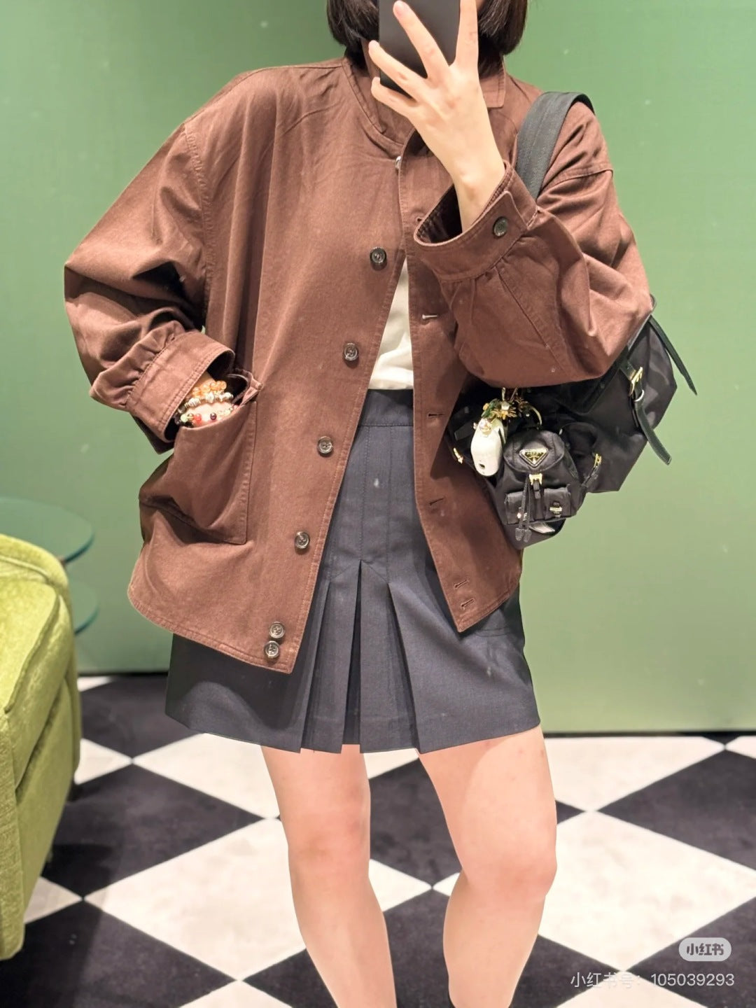 Pra 25fw cargo jacket