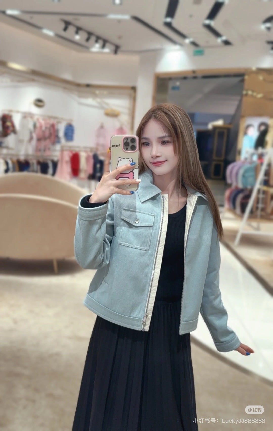 Monc 25fw denim jakcet