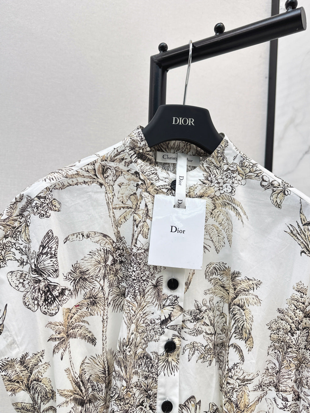 CD 25fw printed dress