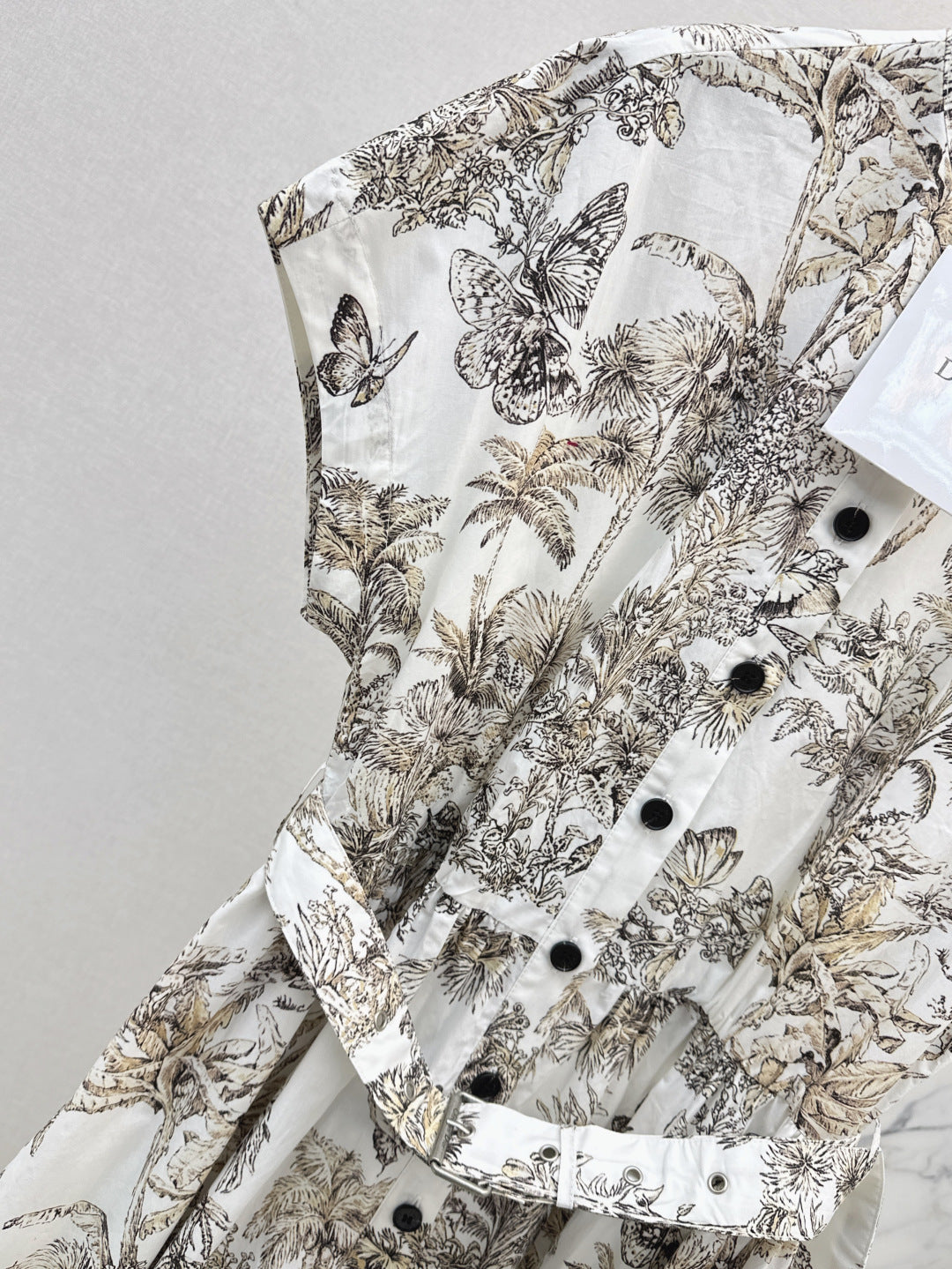 CD 25fw printed dress