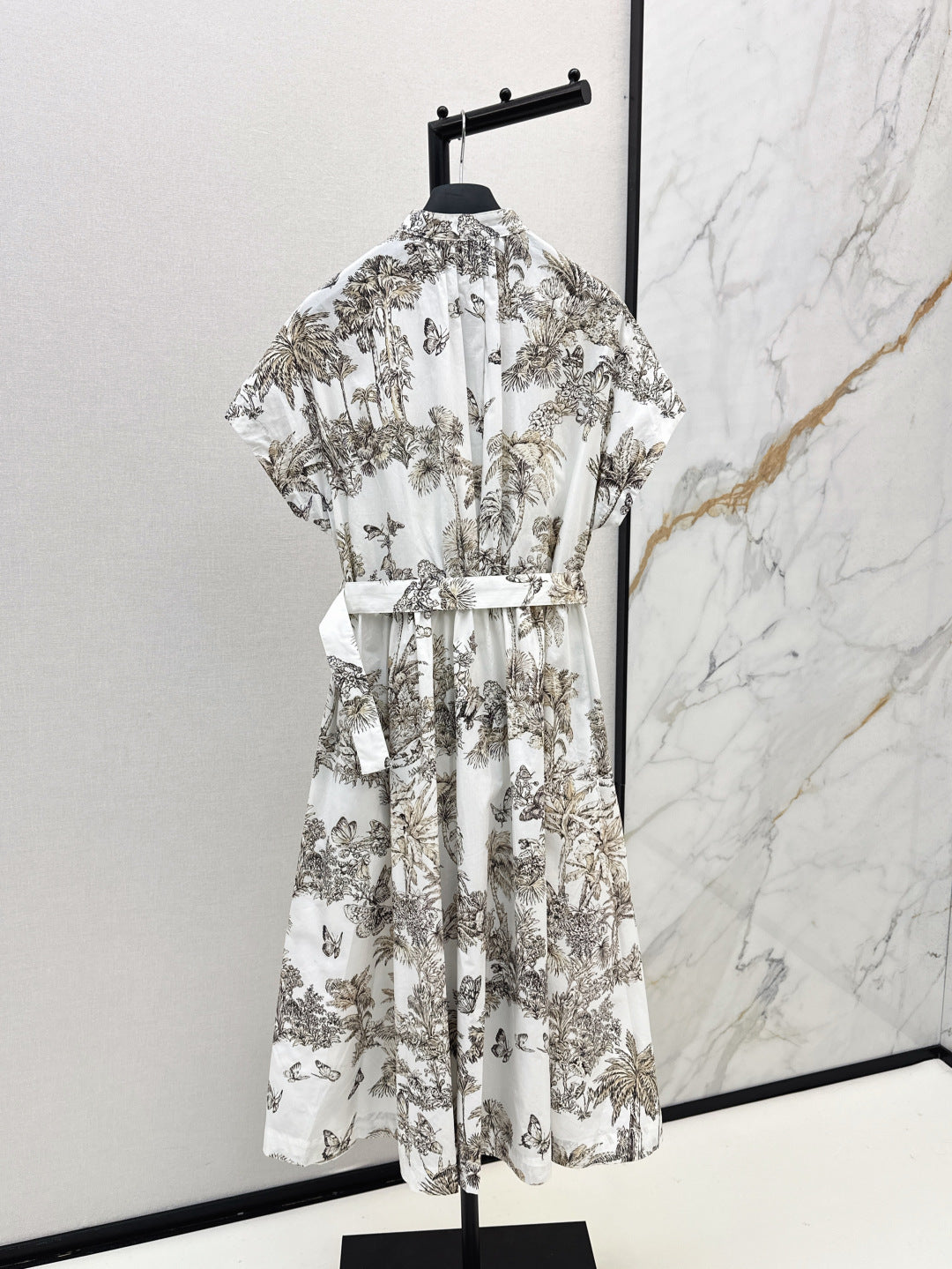 CD 25fw printed dress