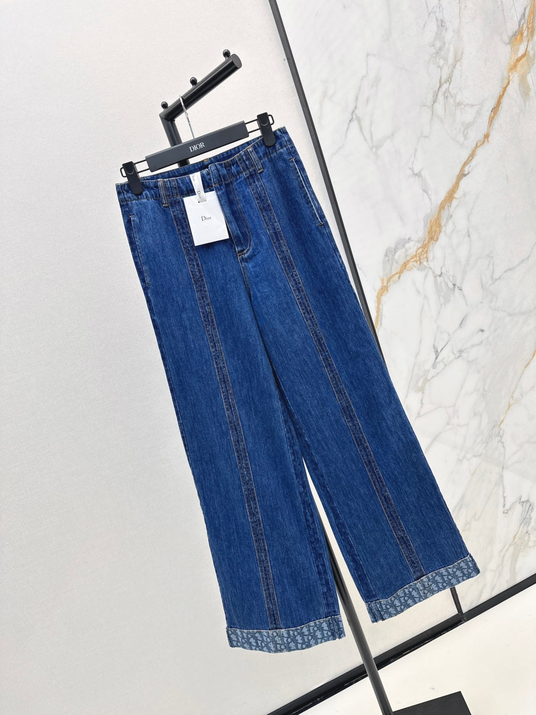 CD 25fw jacquard jeans