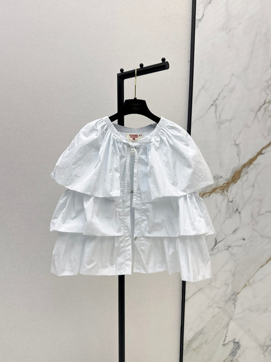 Chan 25ss vintage cape shirt