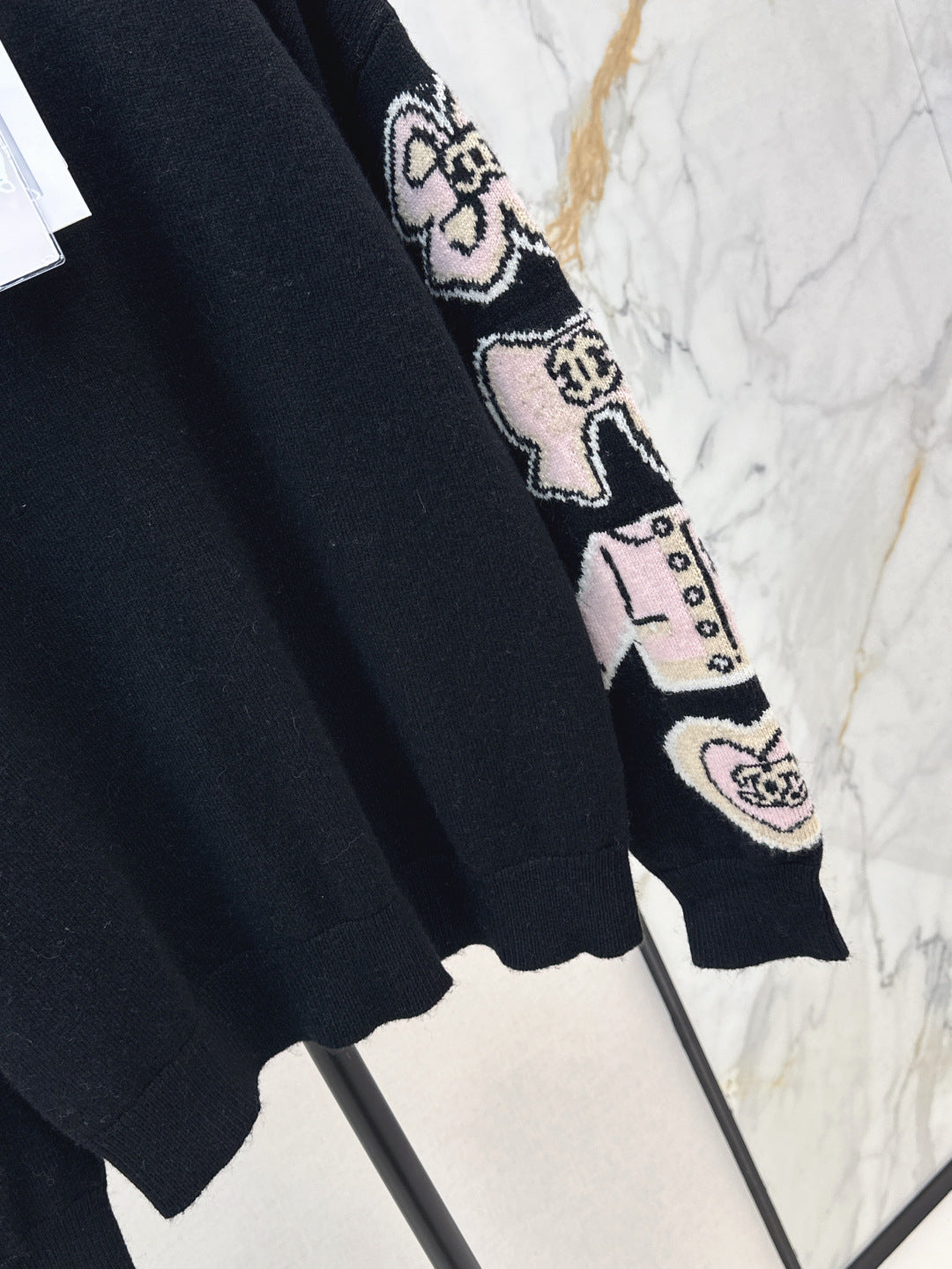 Chan 25fw jacquard sweater