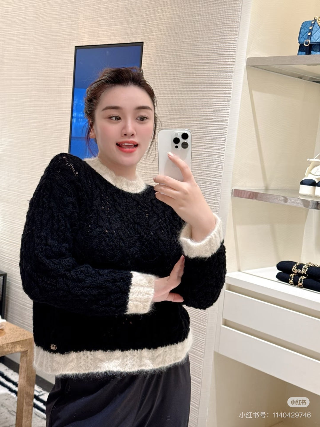 Chan 25fw knitted sweater