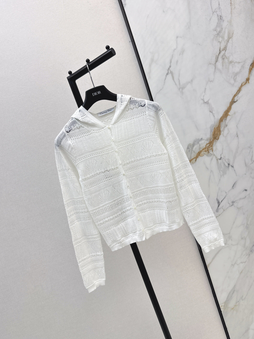 CD 25fw jacquard cardigan