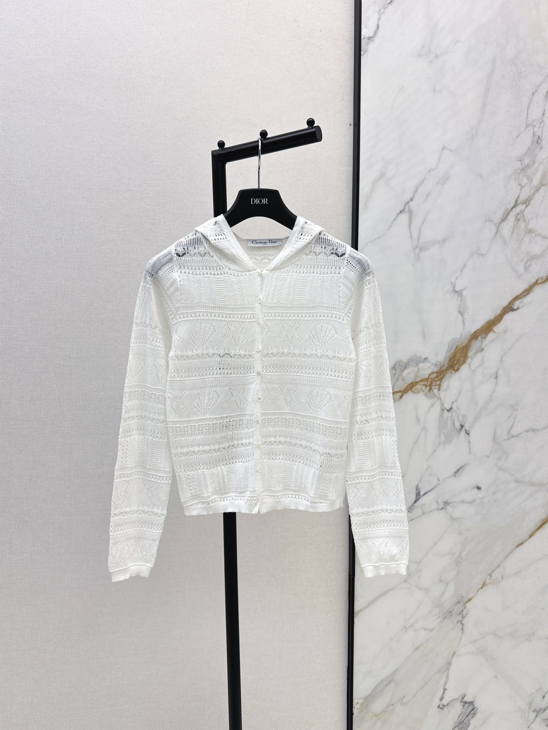 CD 25fw jacquard cardigan