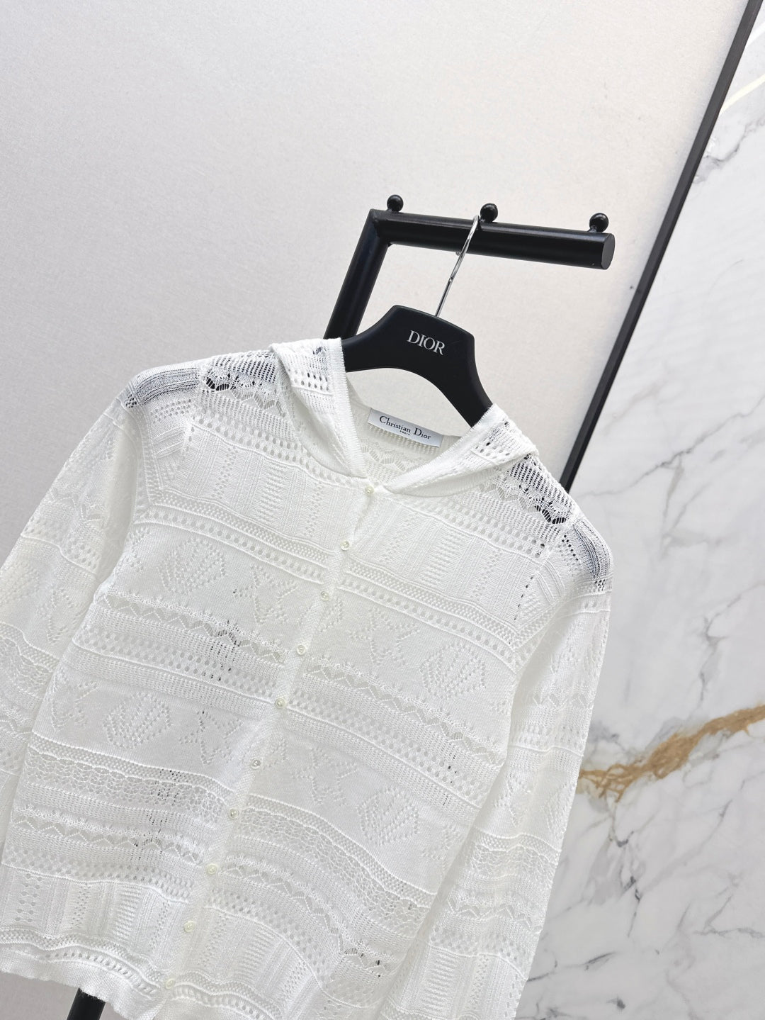 CD 25fw jacquard cardigan