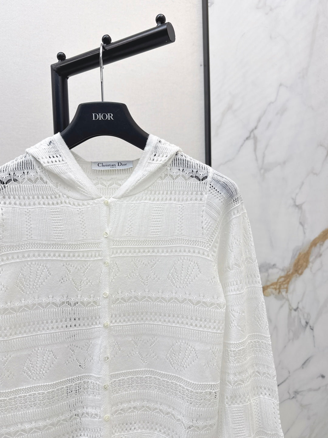 CD 25fw jacquard cardigan