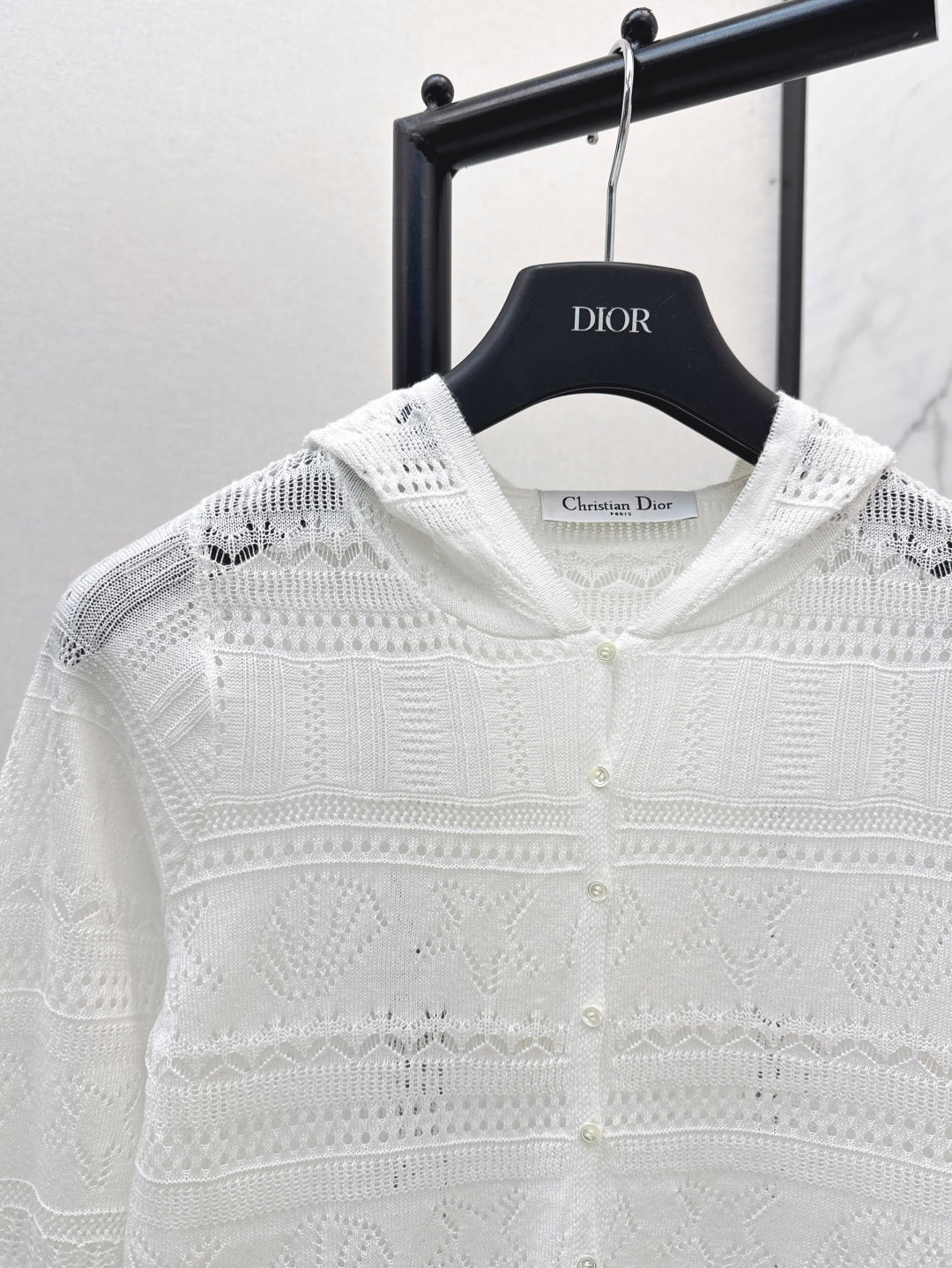 CD 25fw jacquard cardigan