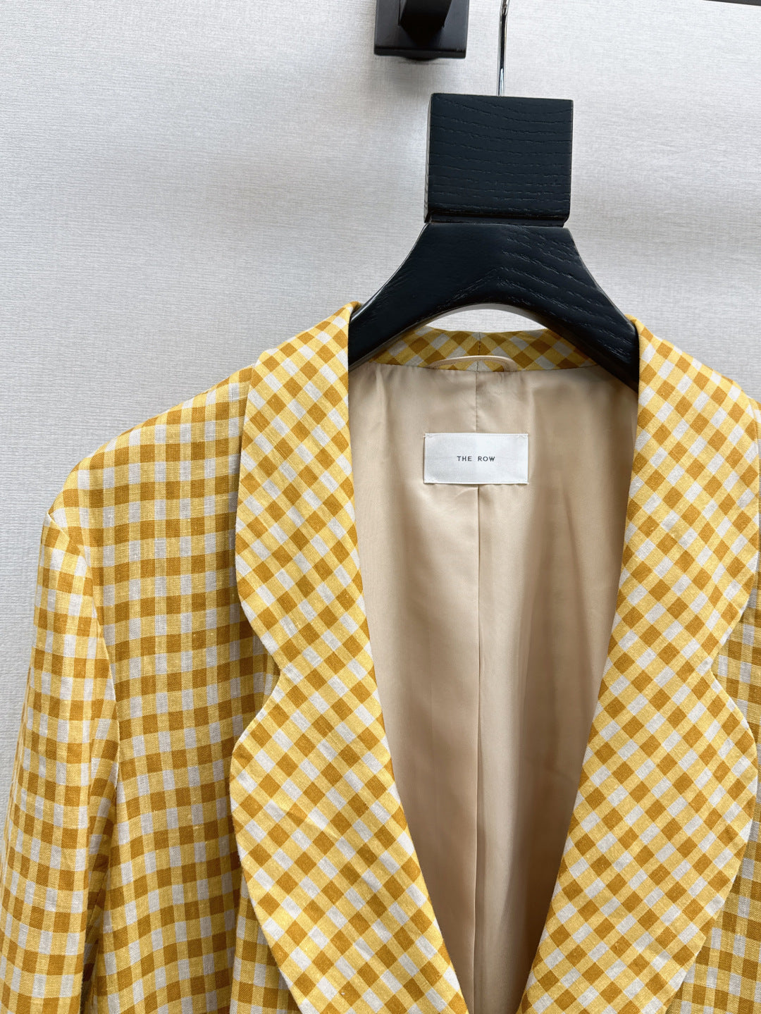 Row 25fw linen blazer
