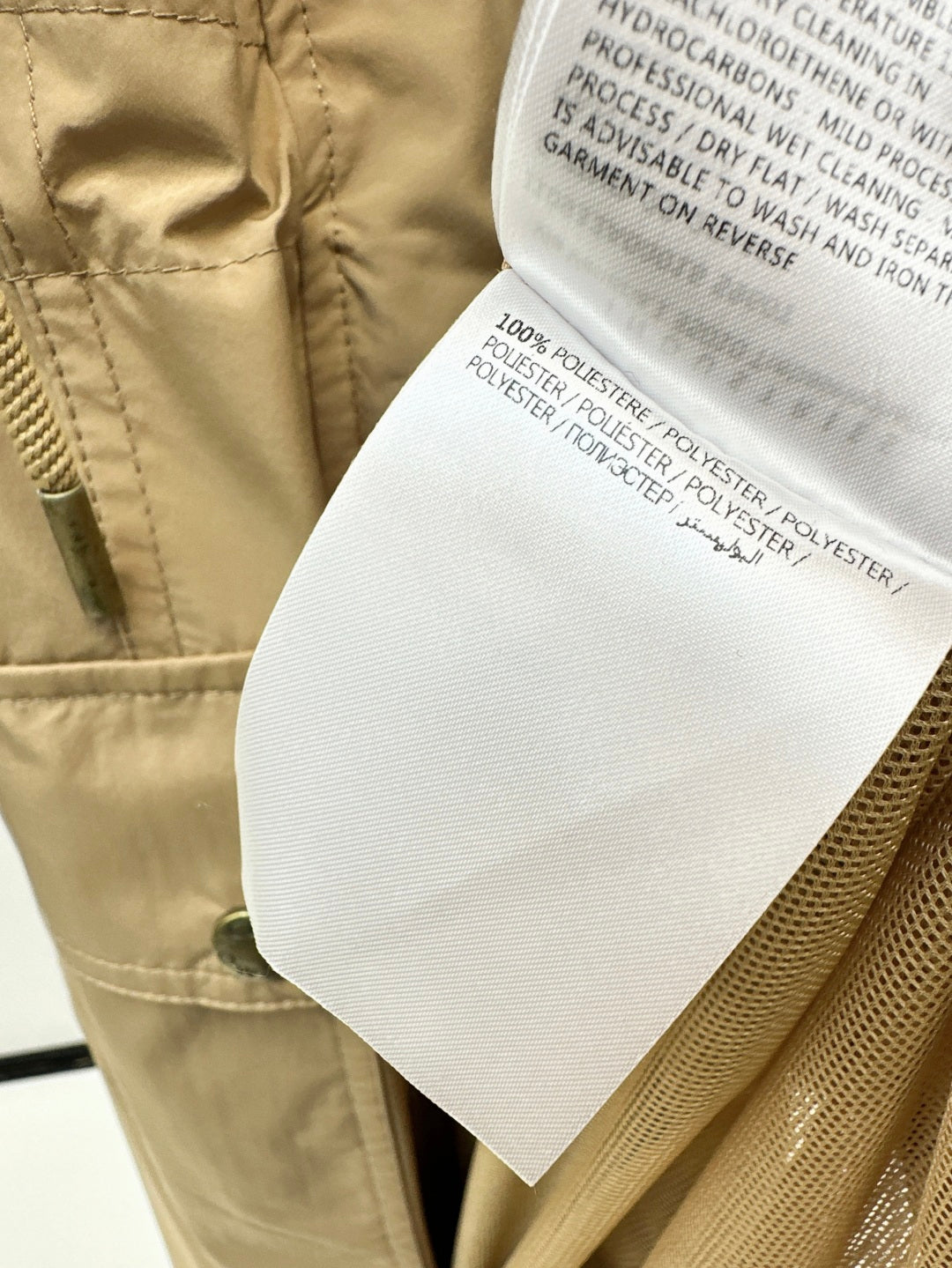 Monc 25fw trench coat