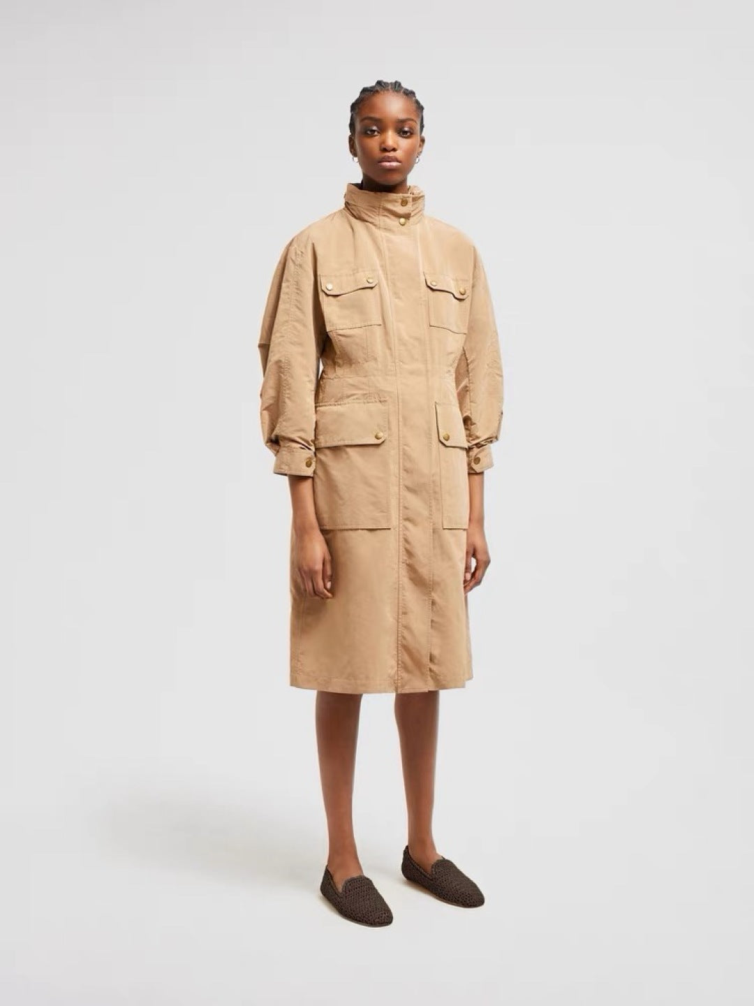 Monc 25fw trench coat