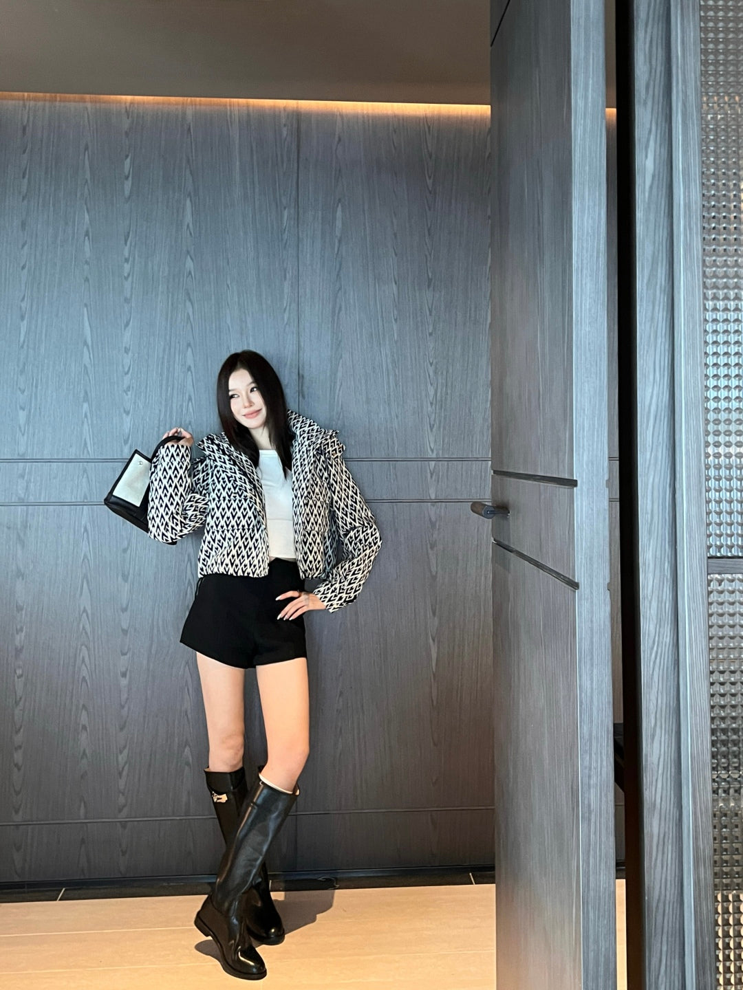 Valen 25fw jacquard jacket