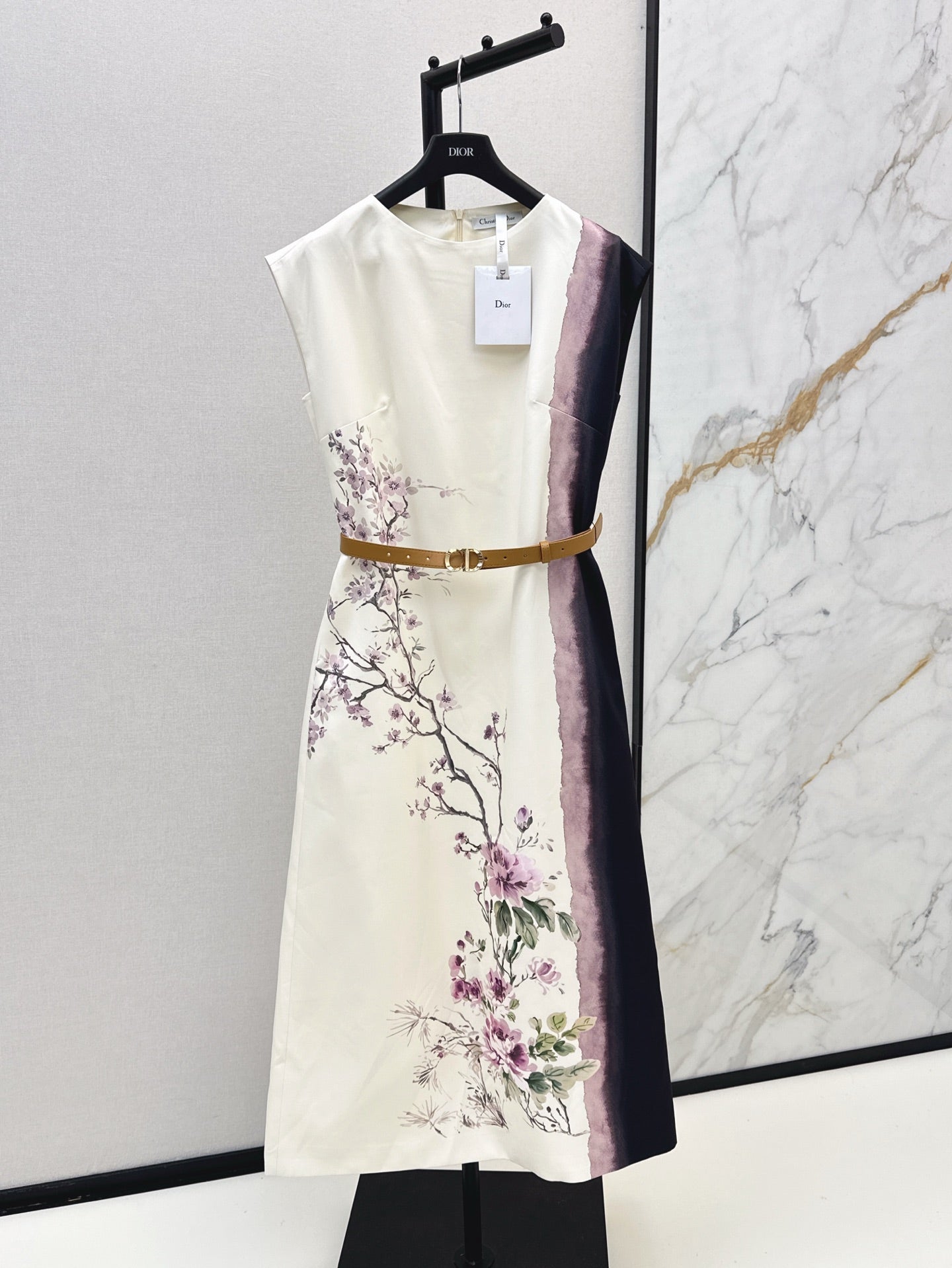 CD 25ss printed dress