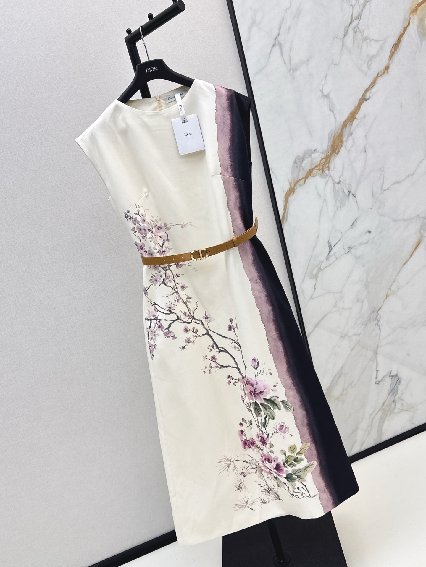 CD 25ss printed dress