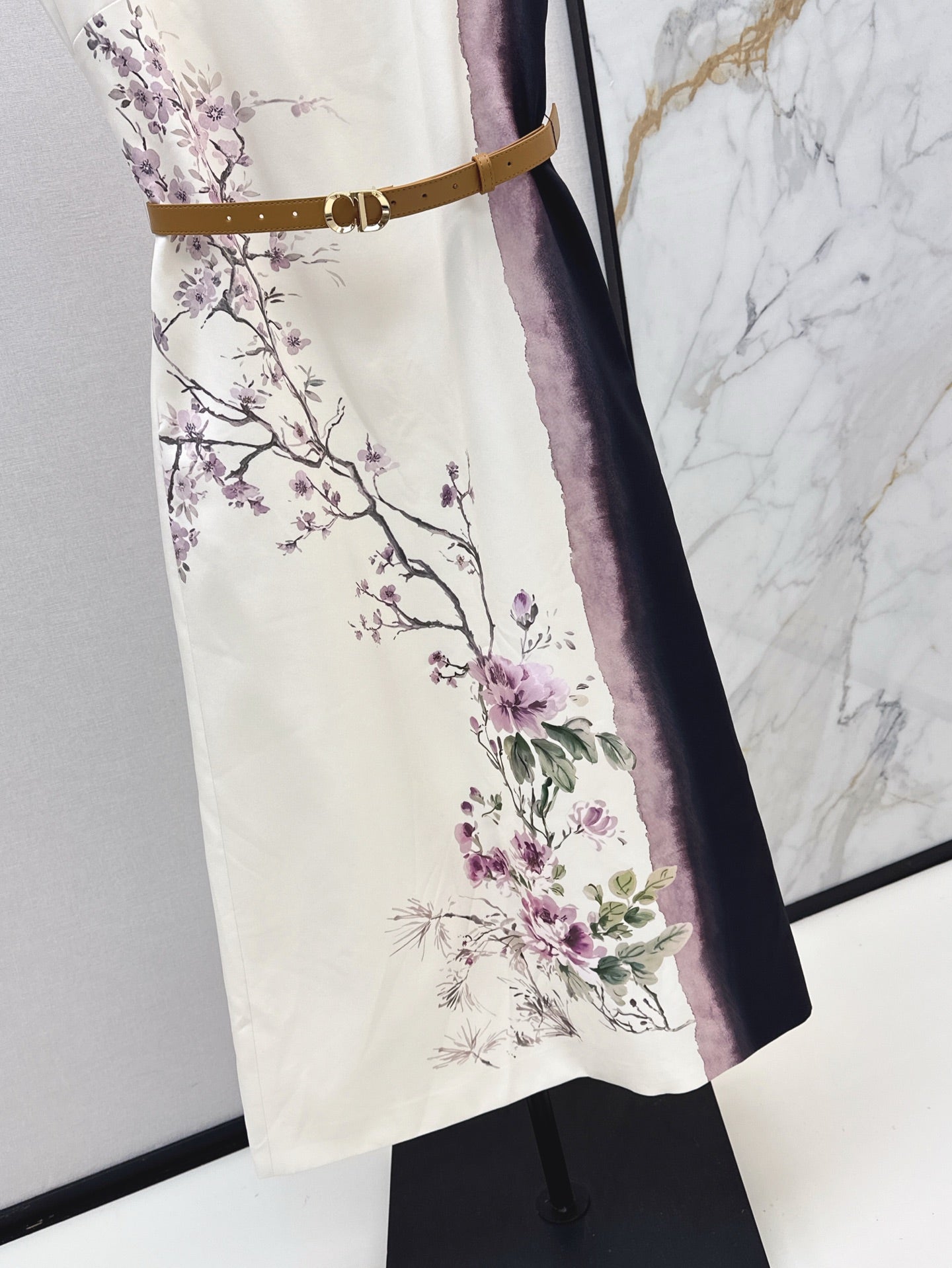 CD 25ss printed dress