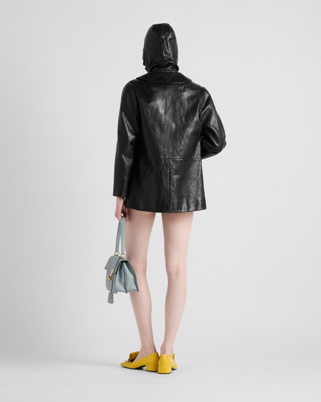 Pra 25fw leather jacket
