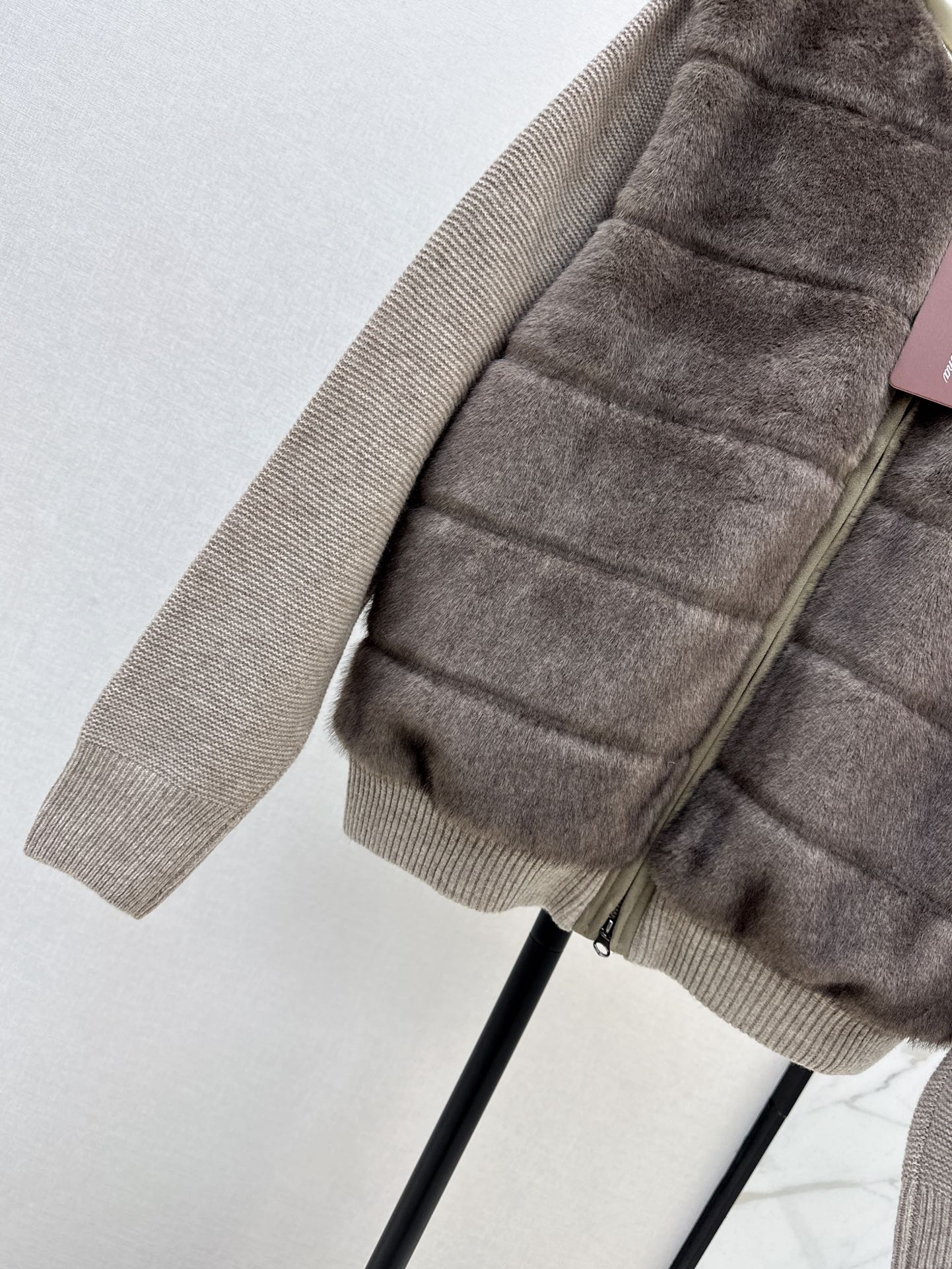 Loro 25fw knitted down jacket