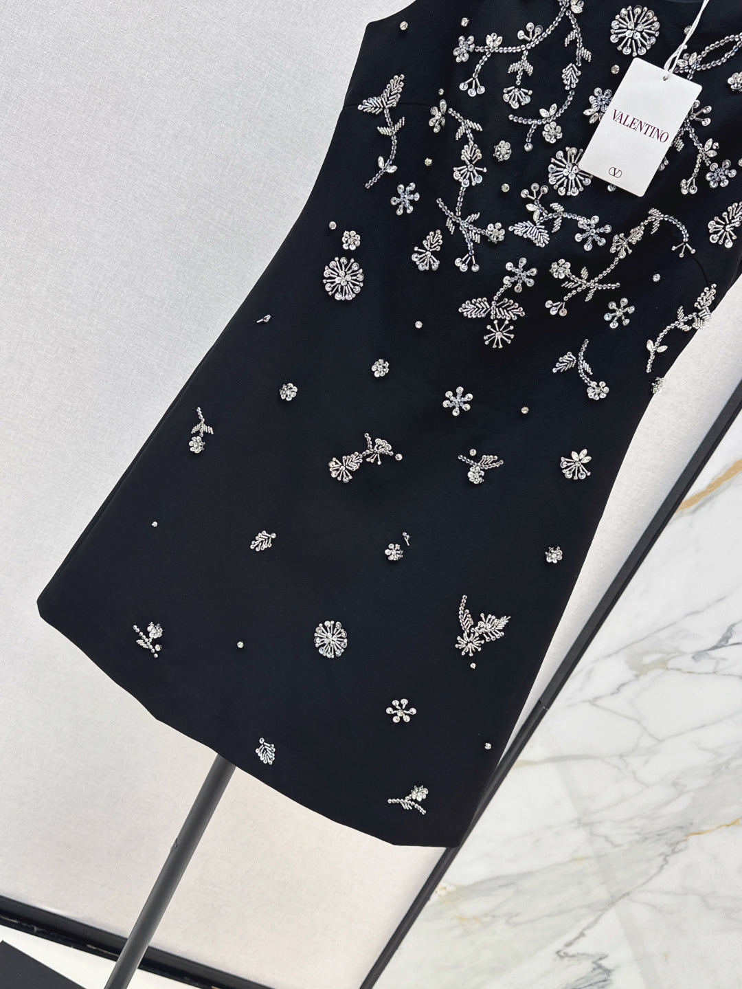 Valen 25fw beaded dress