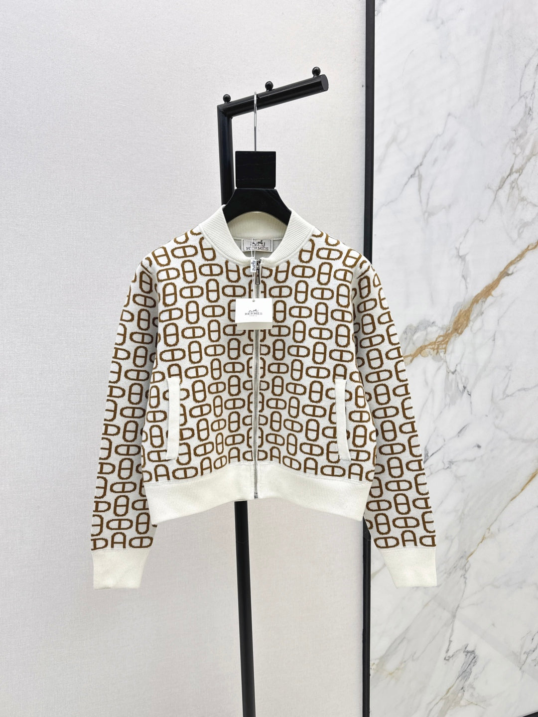 Herm 25fw jacquard jakcet