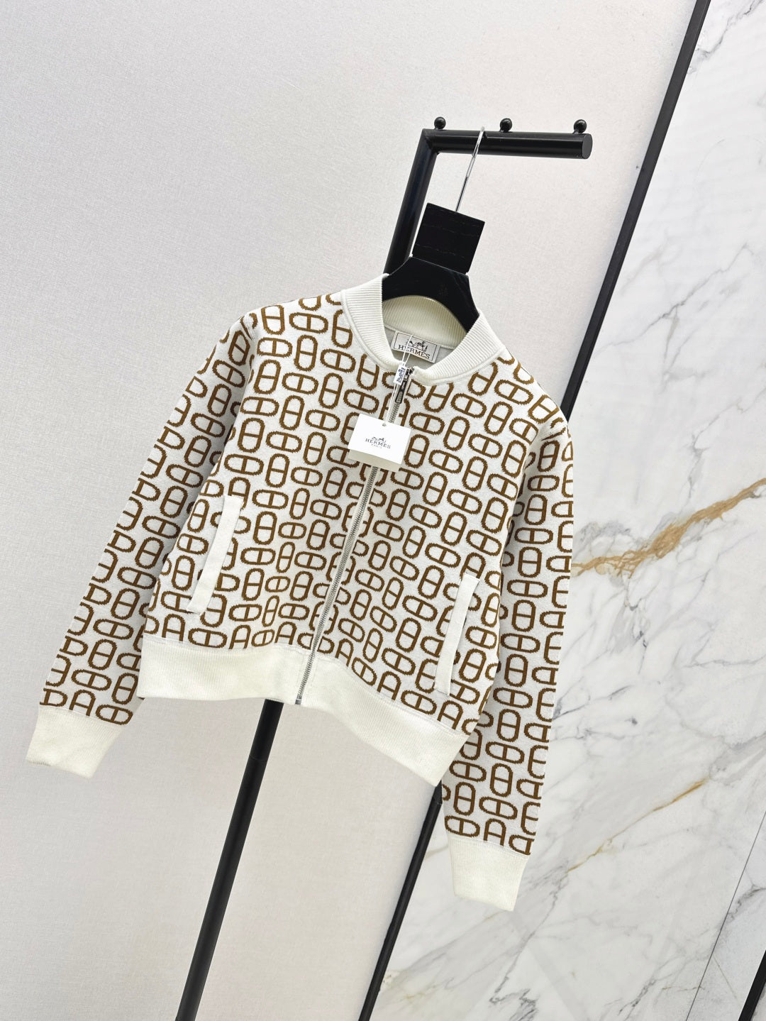 Herm 25fw jacquard jakcet