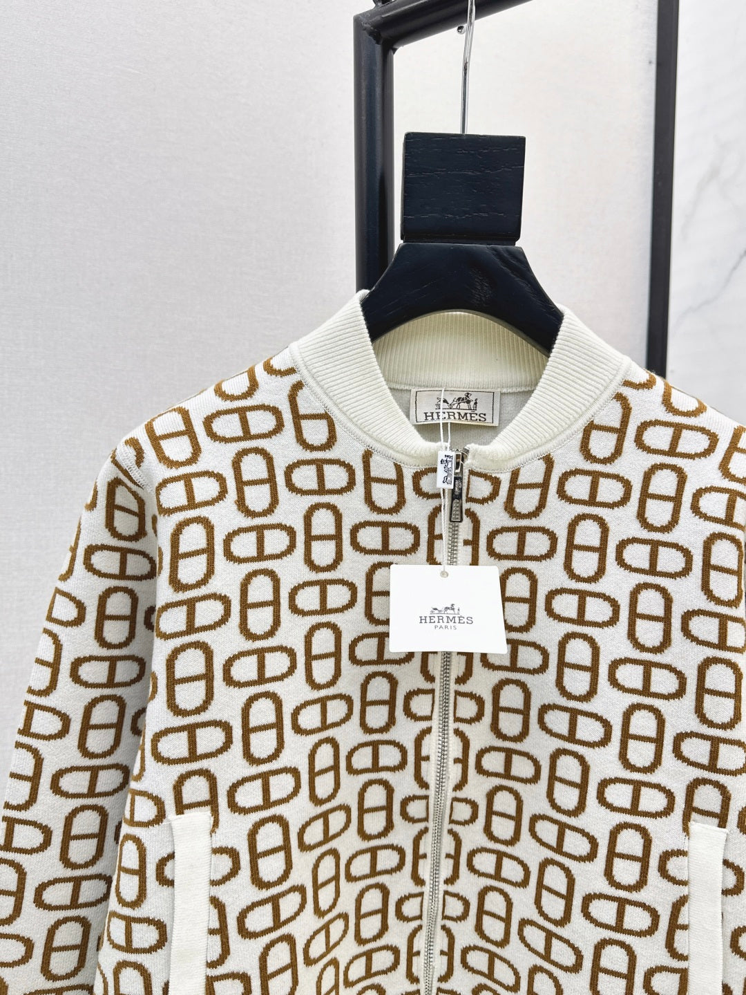 Herm 25fw jacquard jakcet