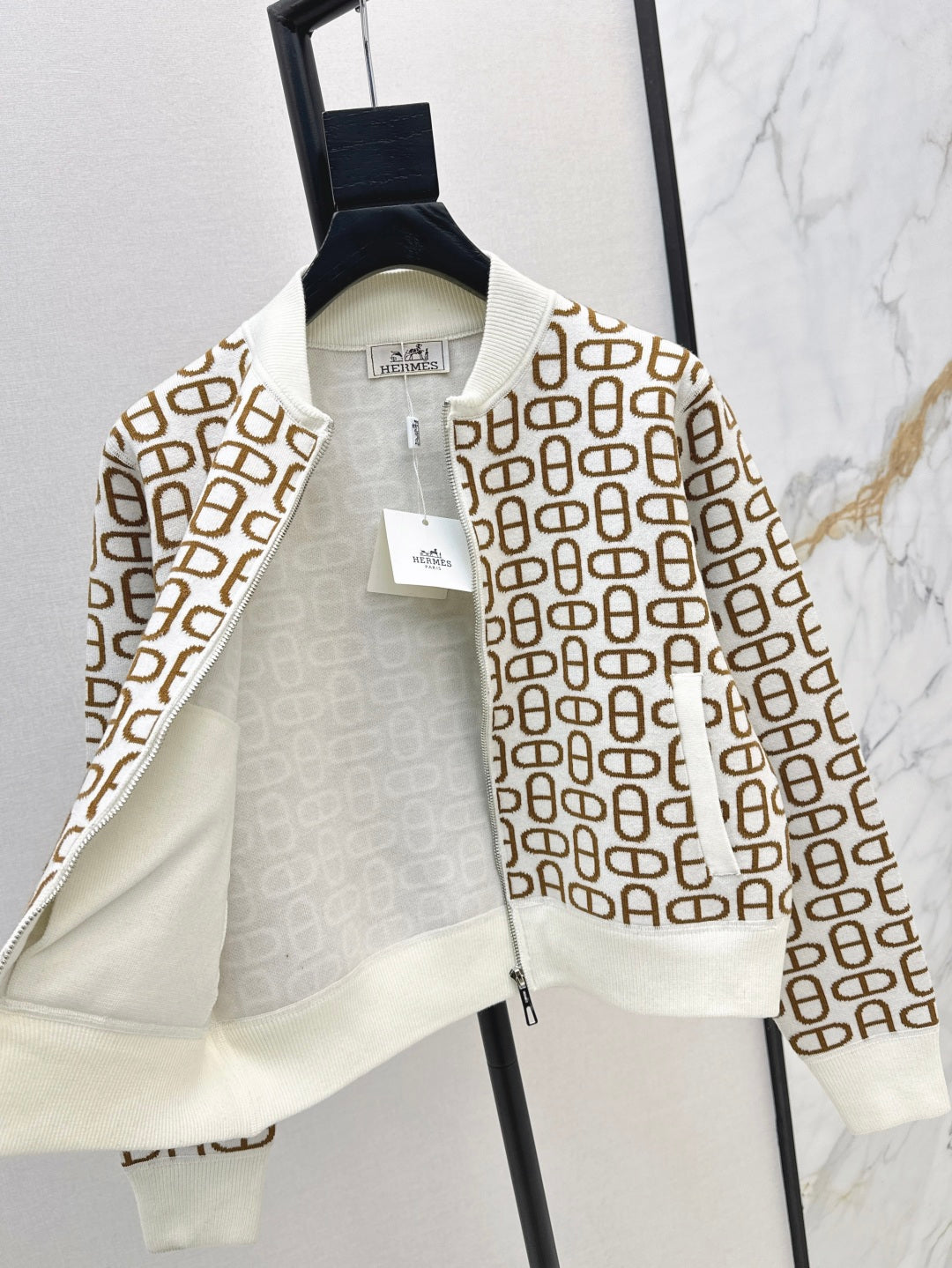 Herm 25fw jacquard jakcet