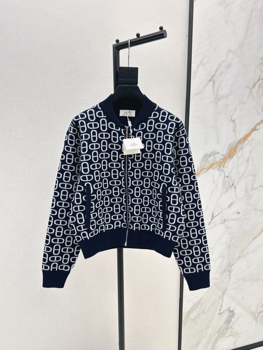 Herm 25fw jacquard jakcet