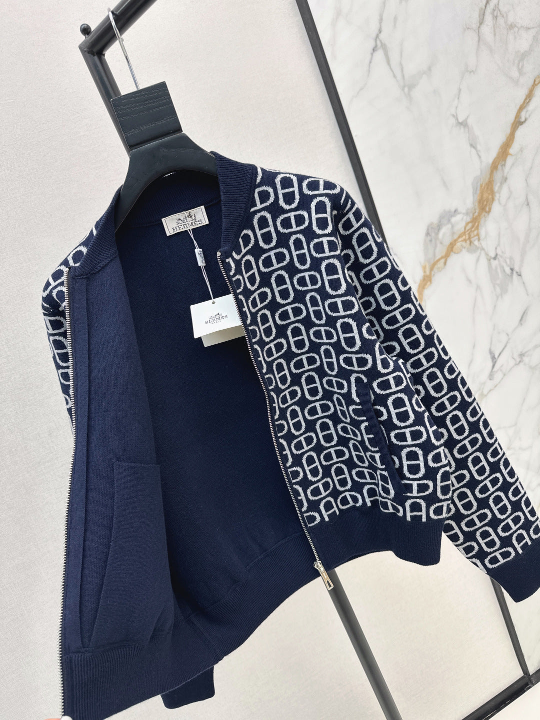 Herm 25fw jacquard jakcet