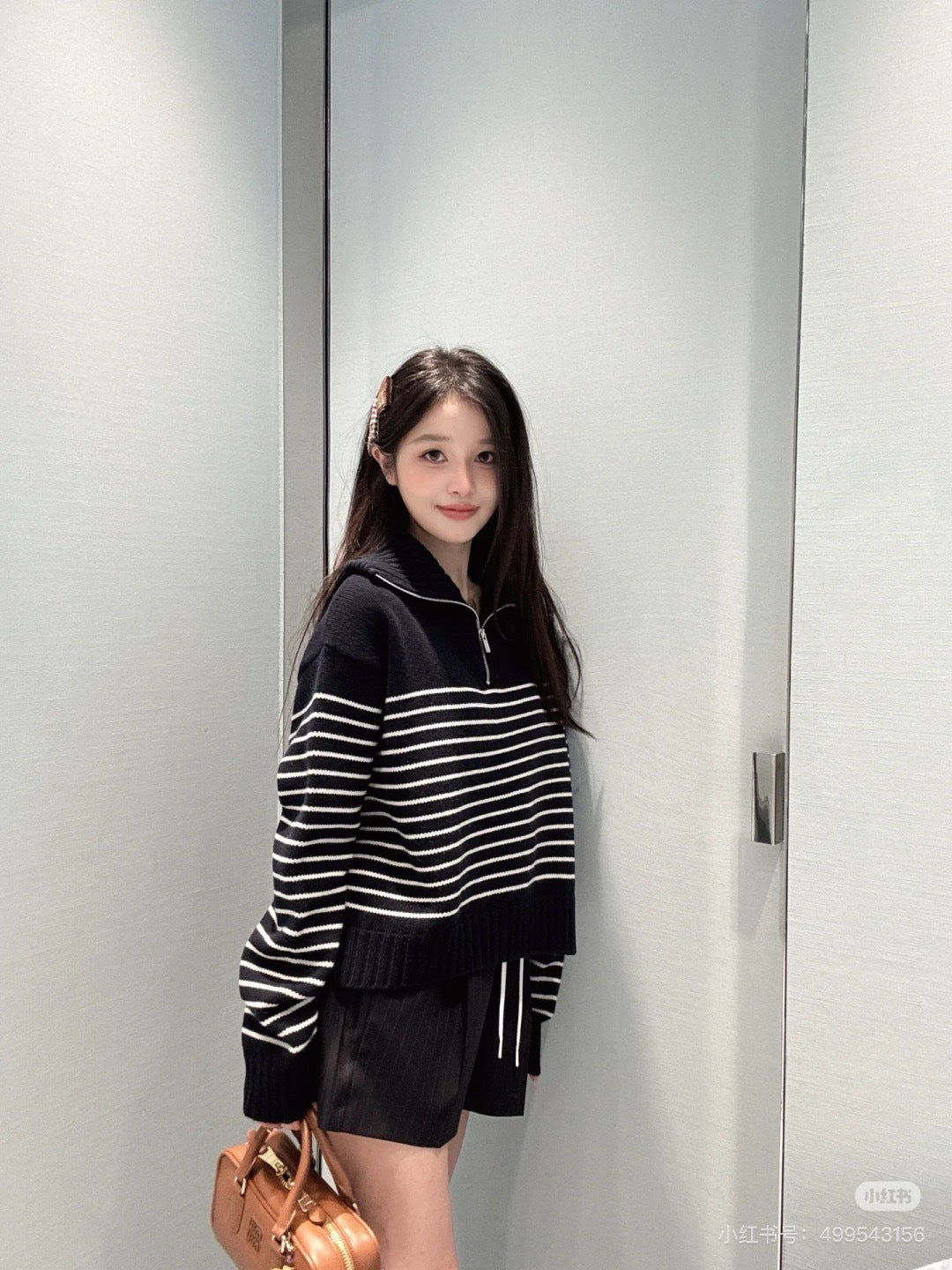 Miu 25fw knitted sweater