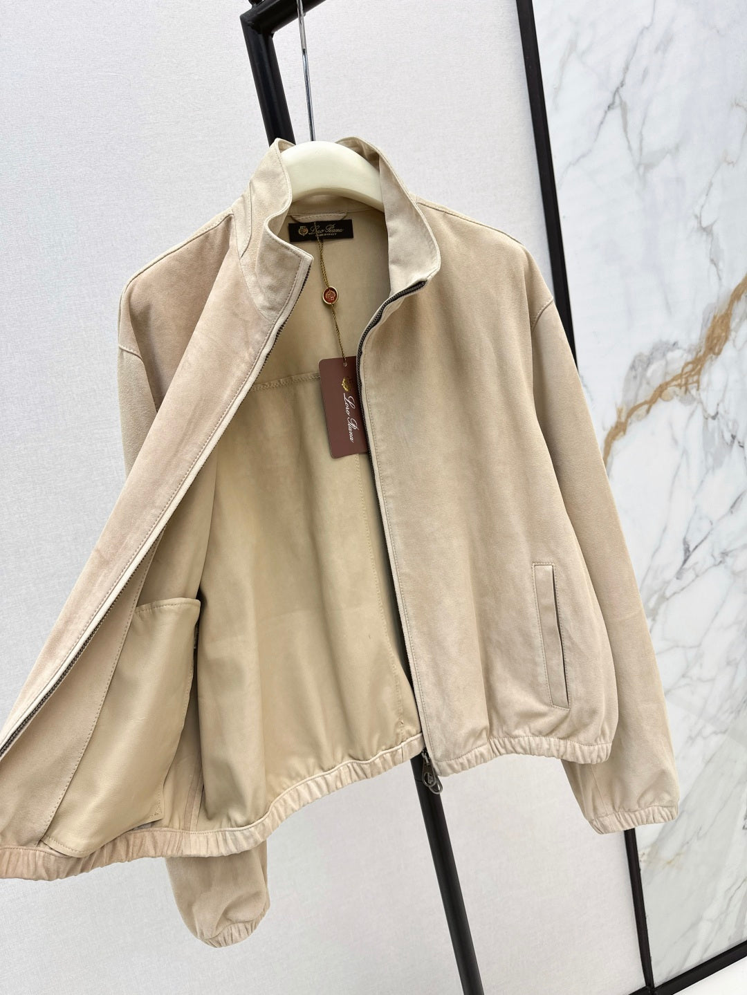 Loro 25fw suede jacket