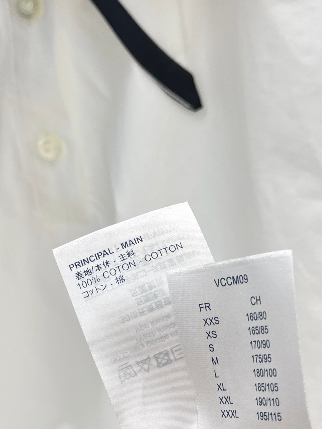 Louis 25fw scarf shirt