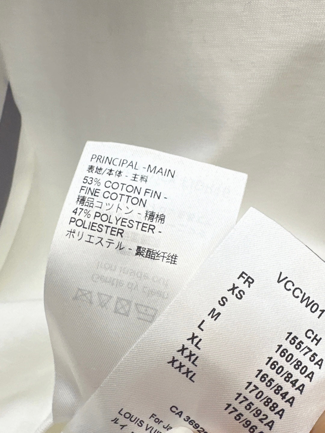 Louis 25ss scarf t-shirt