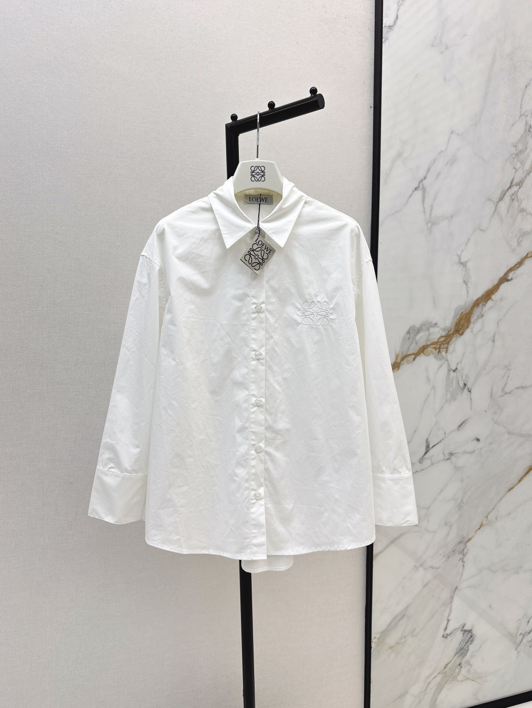 Loe 25ss embroidered shirt