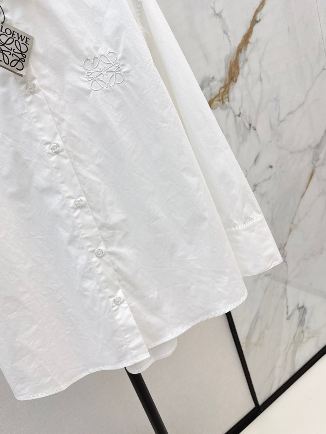Loe 25ss embroidered shirt