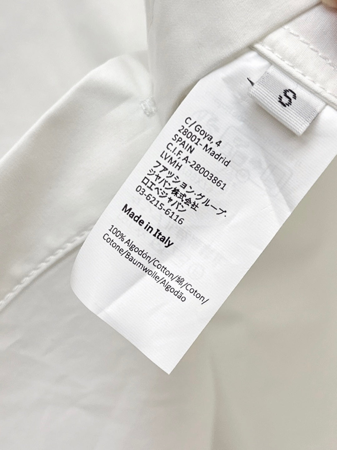 Loe 25ss embroidered shirt