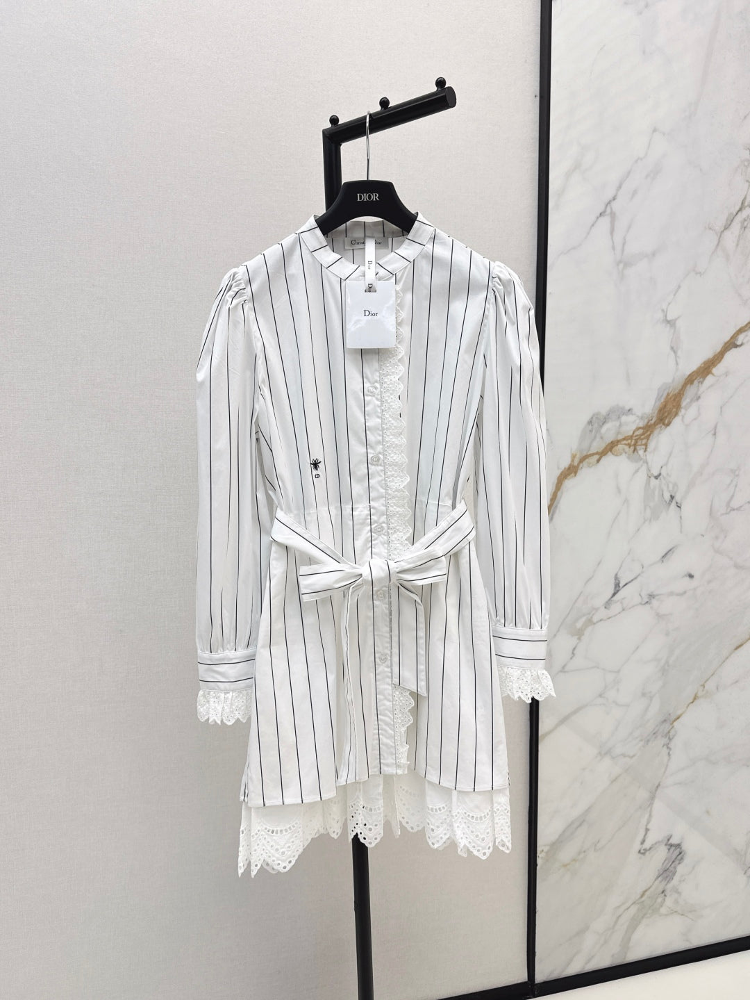 CD 25fw embroidered dress