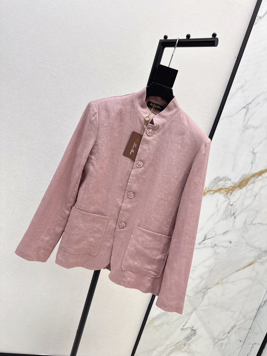 Loro 25fw linen jacket