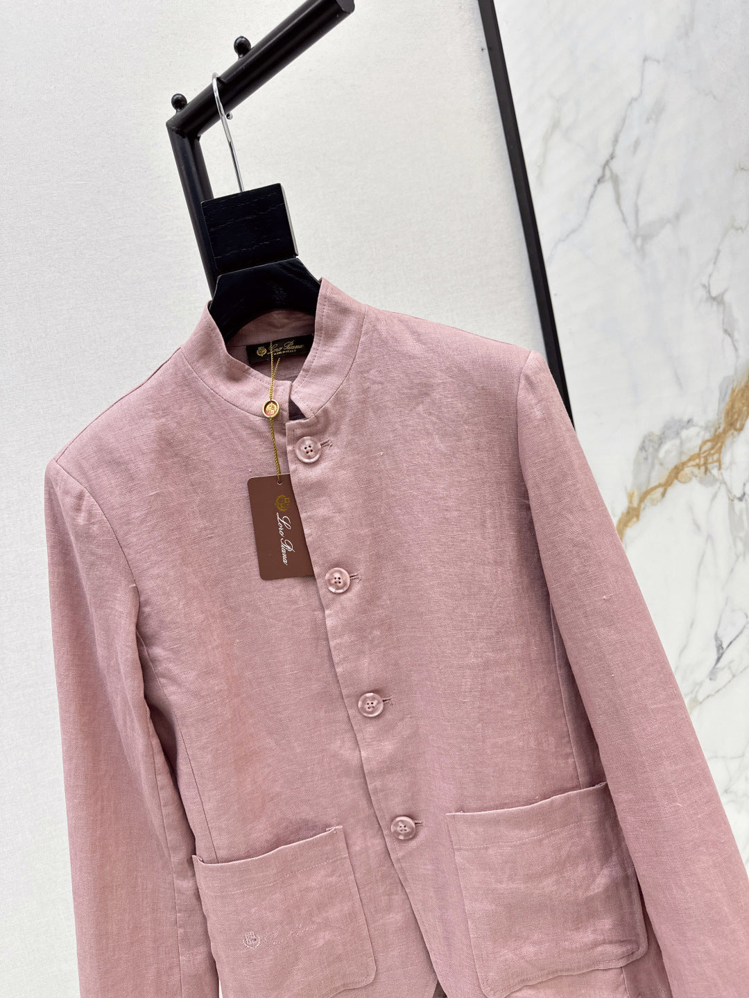 Loro 25fw linen jacket