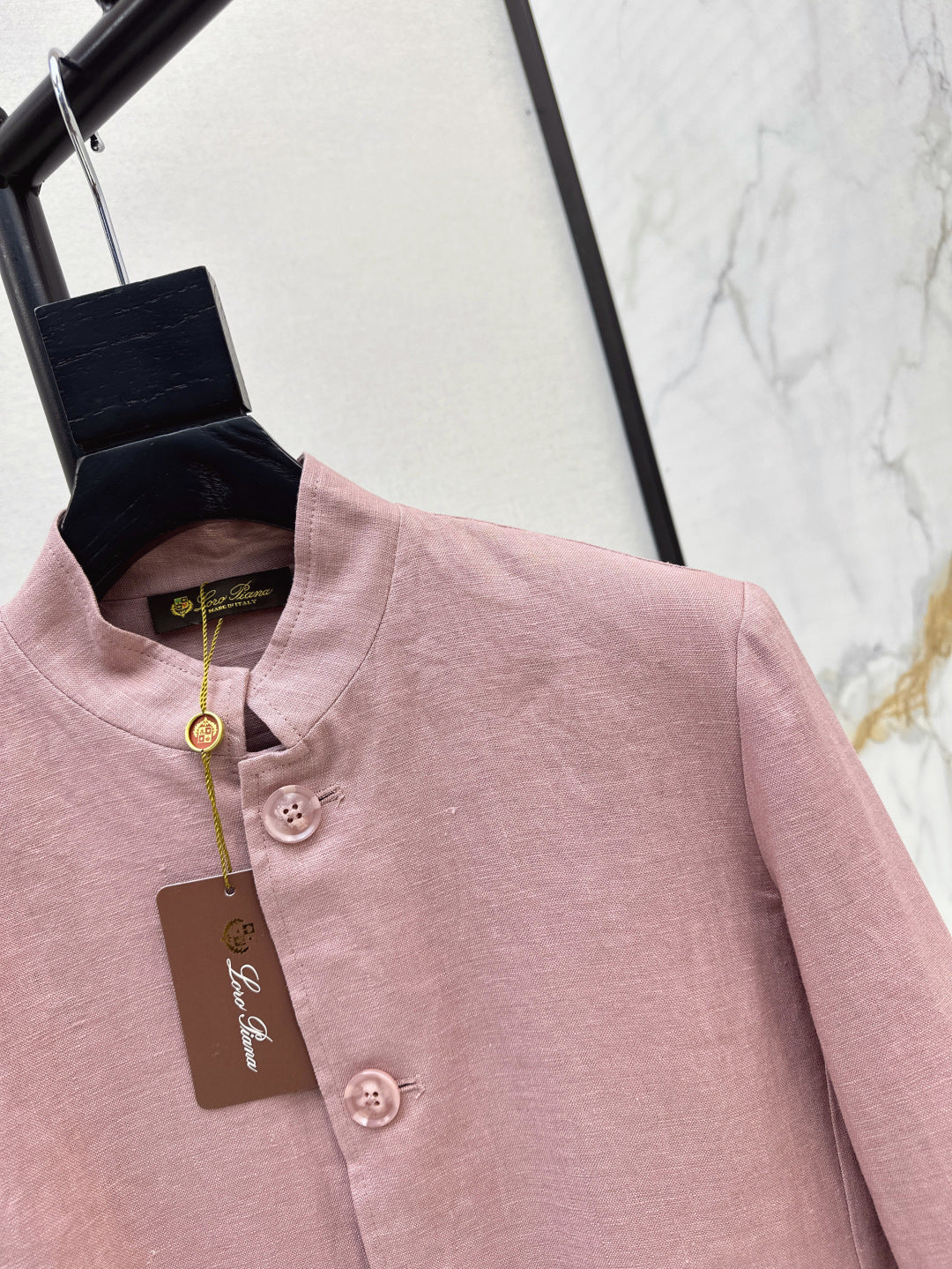 Loro 25fw linen jacket