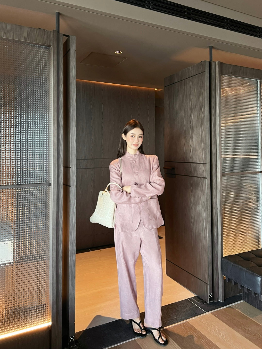 Loro 25fw linen pants