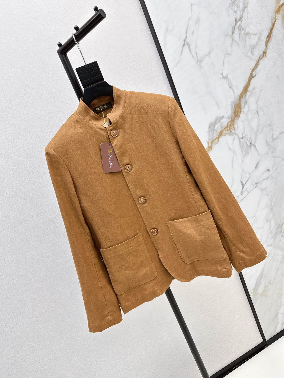Loro 25fw linen jacket