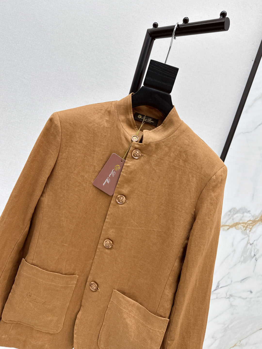 Loro 25fw linen jacket